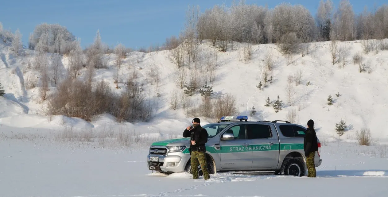 З Беларусі ў Польшчу 19 студзеня спрабавалі трапіць 4 чалавекі