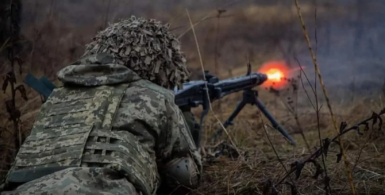 На фронце в Украине
