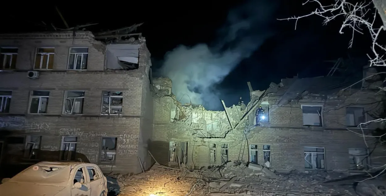 Наступствы абстрэлу шпіталя ў Селідаве

