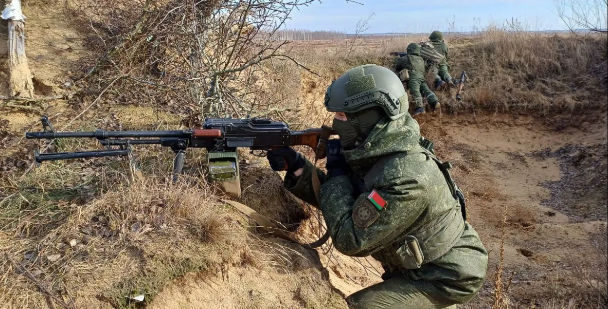 Белорусские военные, иллюстративное фото
