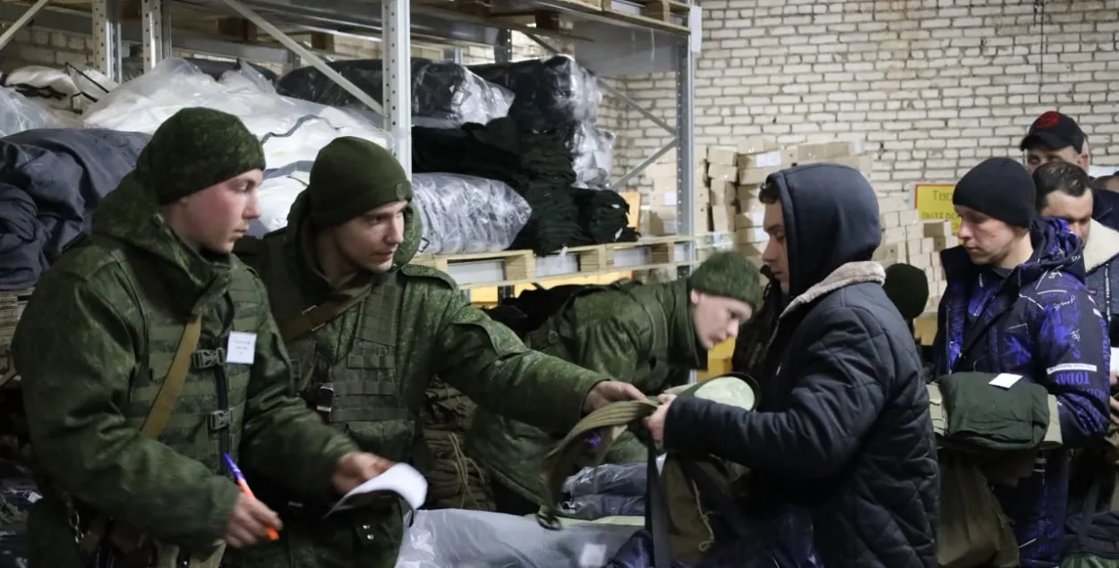 Резервисты в 19-й отдельной механизированной бригаде
