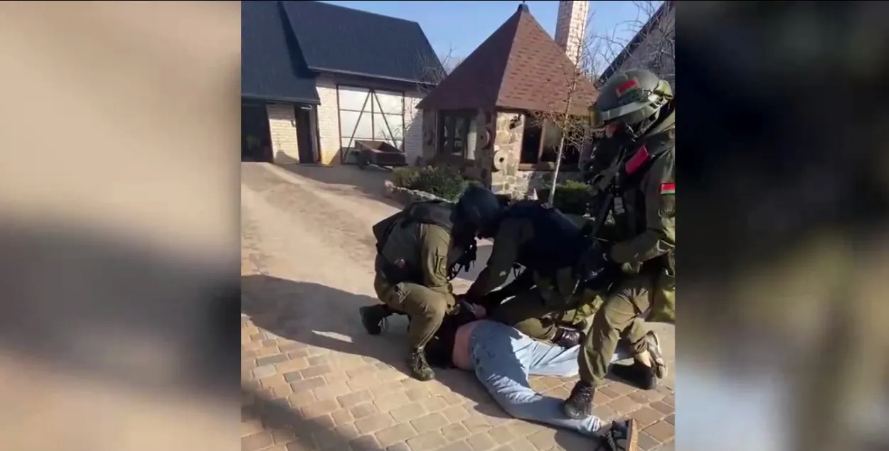 Затрыманне ў Браславе
