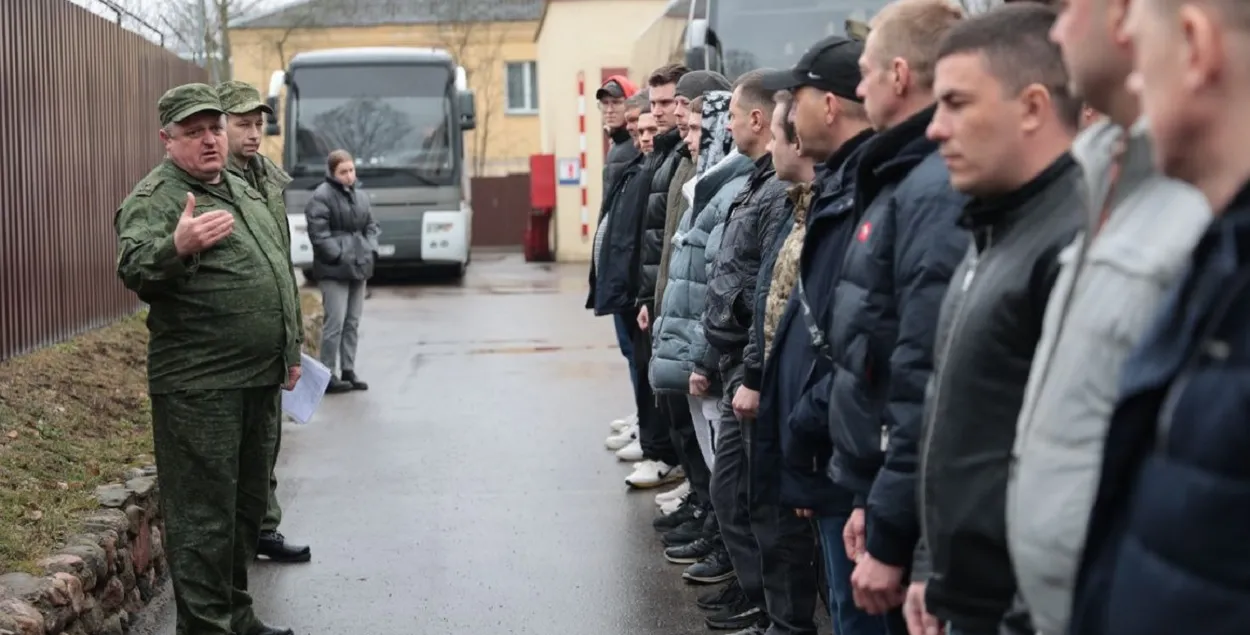 Рэзервісты ў Мінскім раёне
