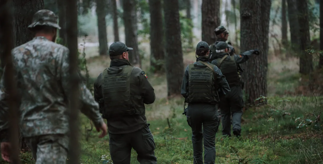 Літоўскія памежнікі, ілюстрацыйнае фота
