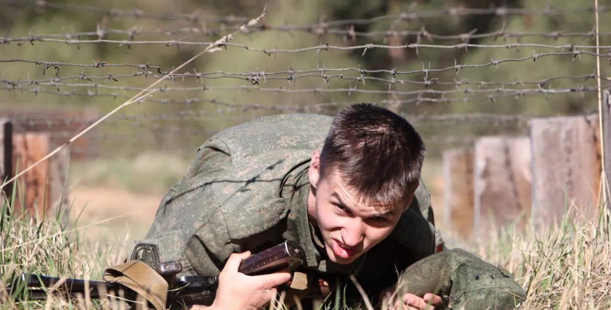 Белорусский военный, иллюстративное фото
