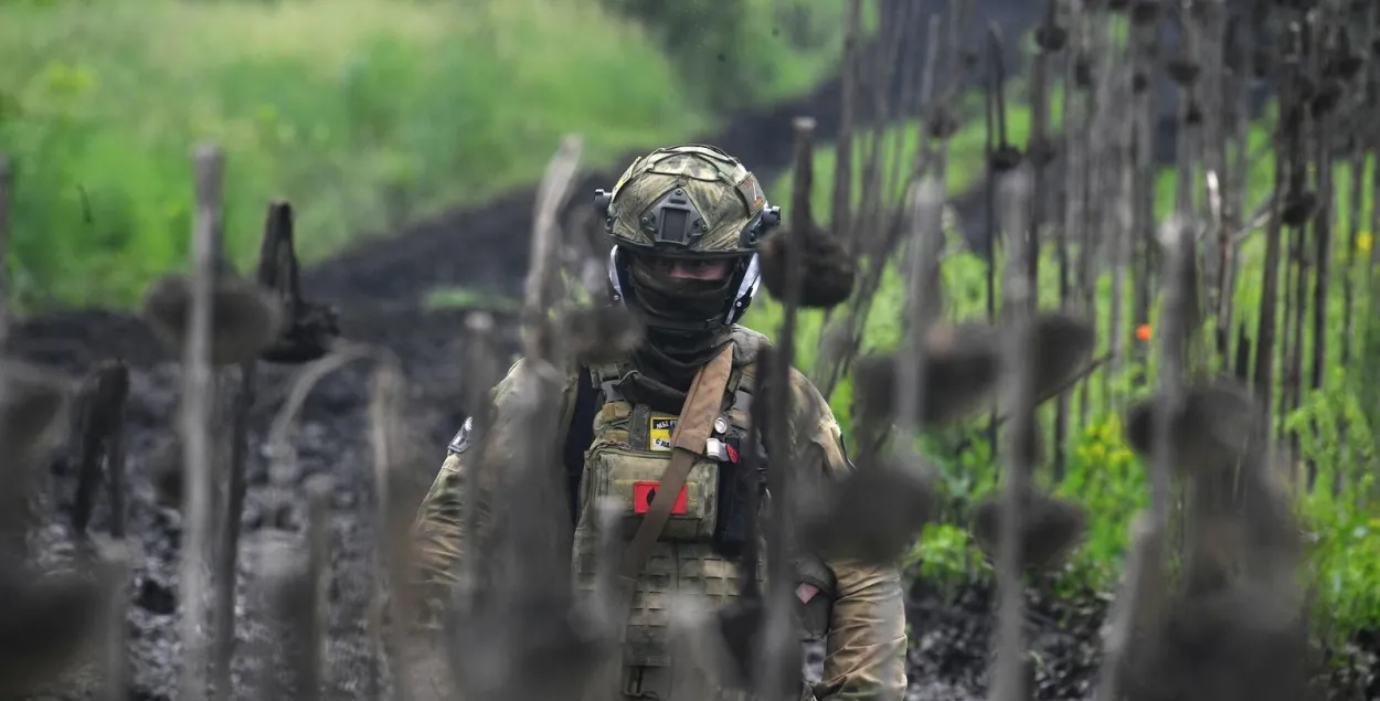 Российский военный (иллюстрационное фото)
