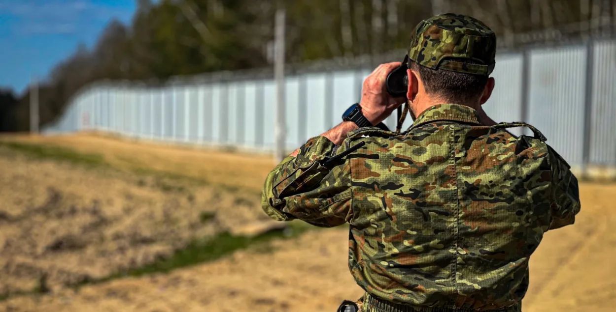 Польскі памежнік, ілюстрацыйнае фота
