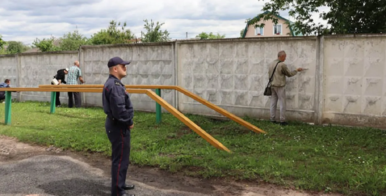 "Трудовая акция" в Молодечно
