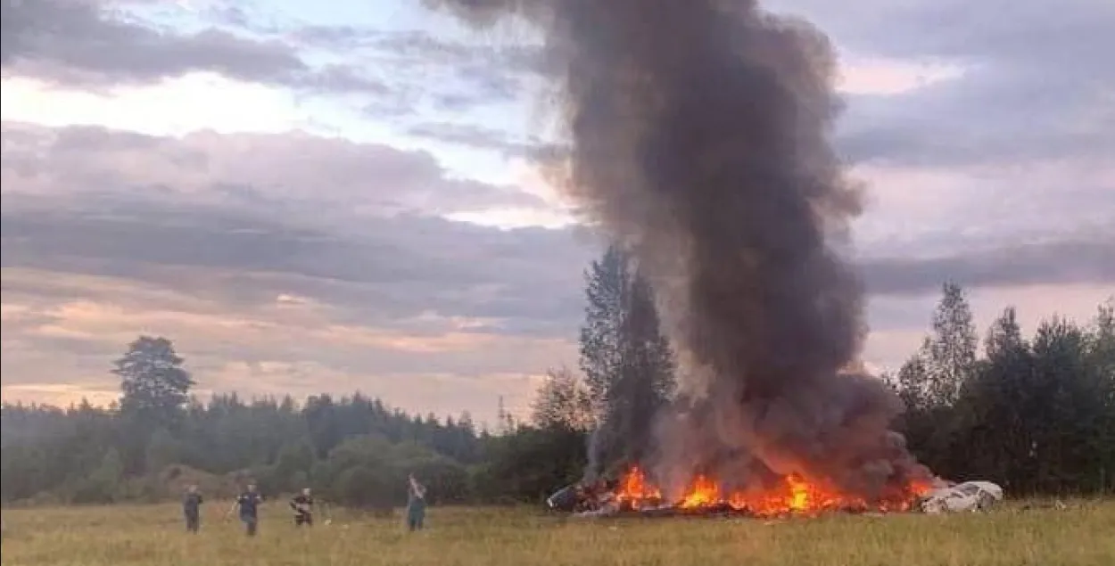 Месца, дзе загінуў Прыгожын
