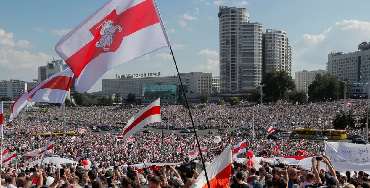 Протесты 2020-го в Минске
