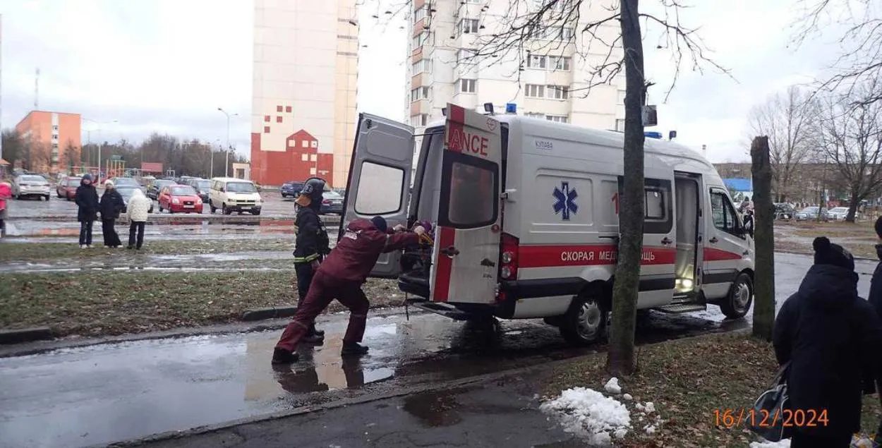 Бабруйчанку шпіталізавалі ў цяжкім стане
