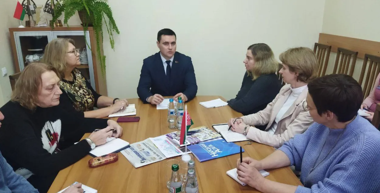 Андрэй Іванец на нарадзе
