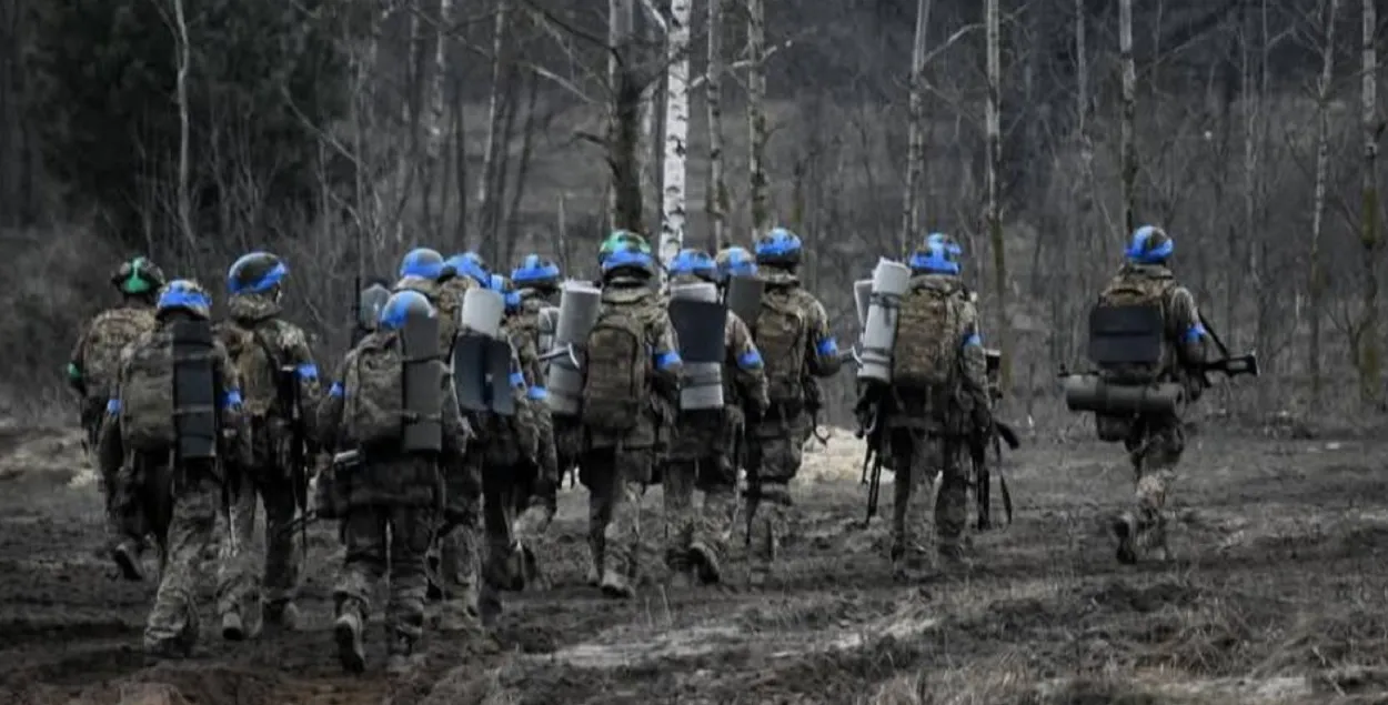 Украинские военные
