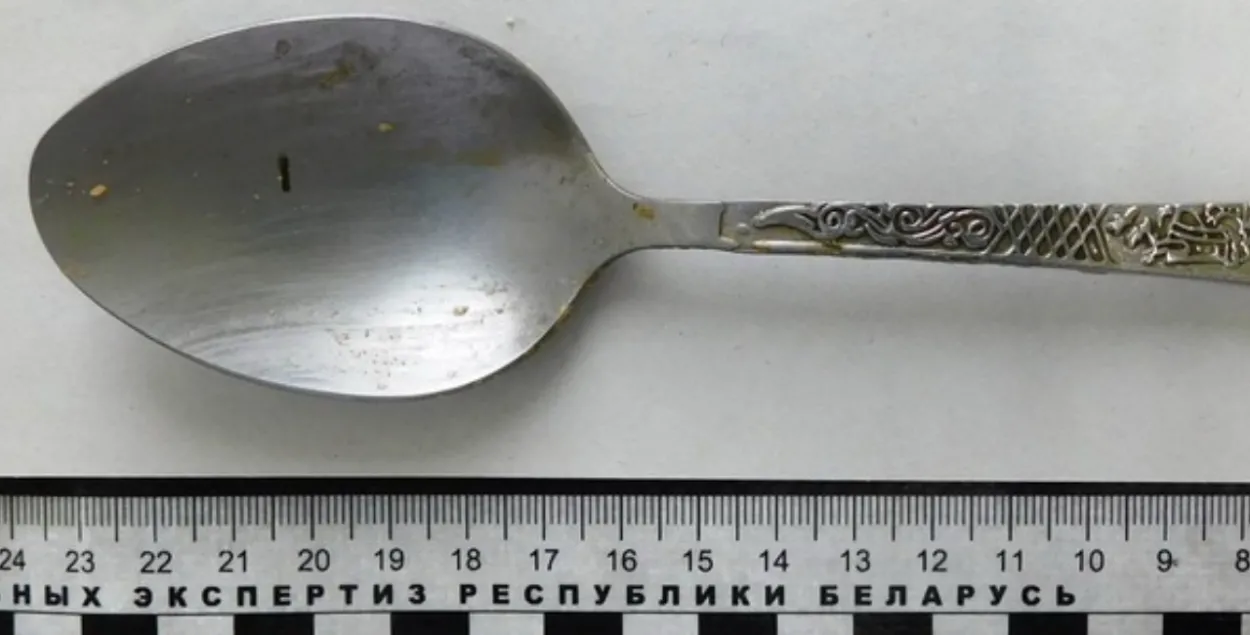 Ложка, по которой нашли дачного вора
