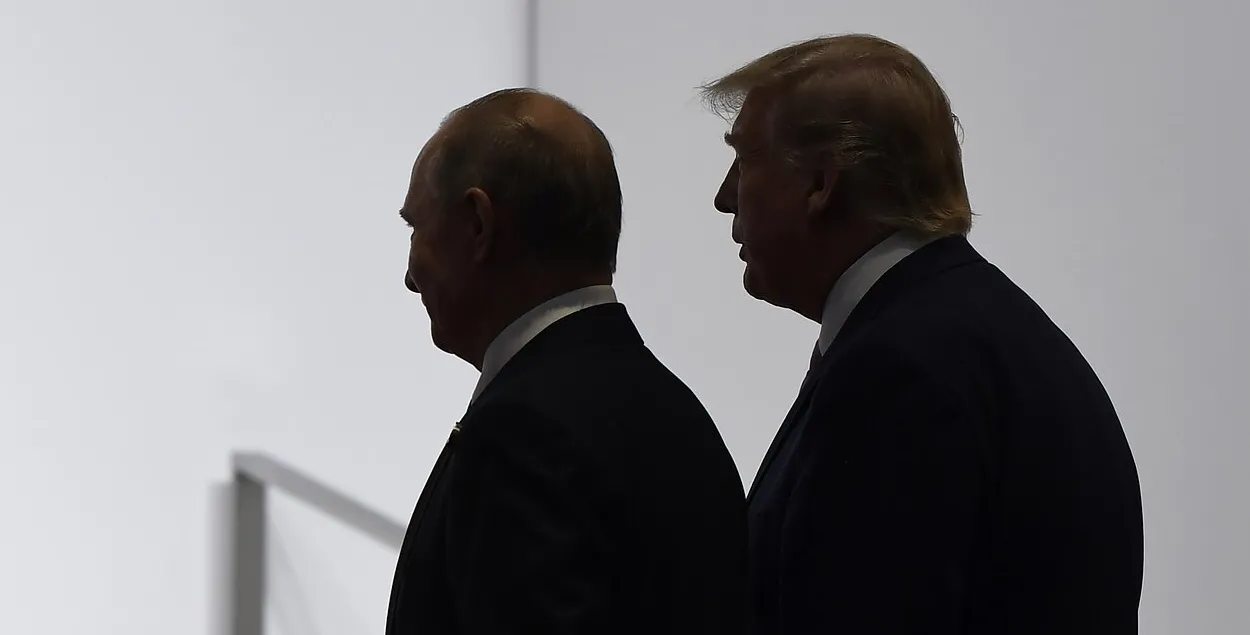 Уладзімір Пуцін і Дональд Трамп
