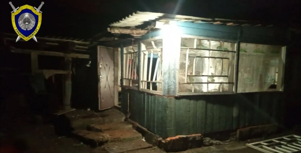 В деревенском доме под Жлобином взорвался кислородный баллон
