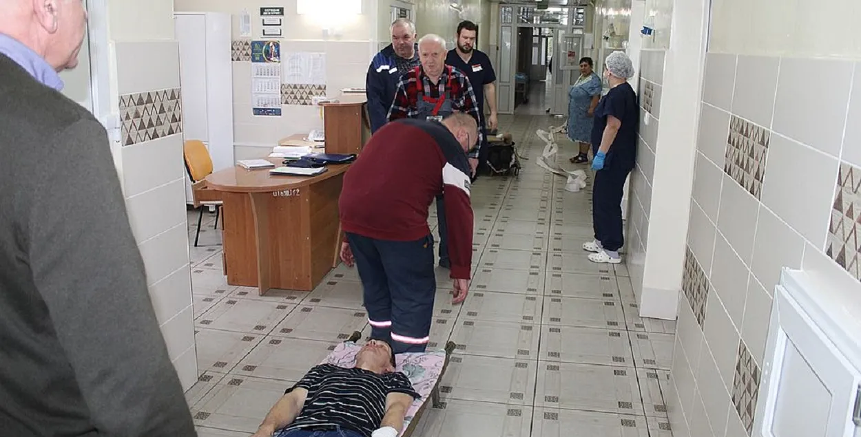 Падчас вучэнняў
