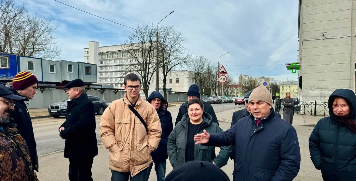 Кіраваў трэніроўкай дырэктар інстытута Вадзім Лакіза
