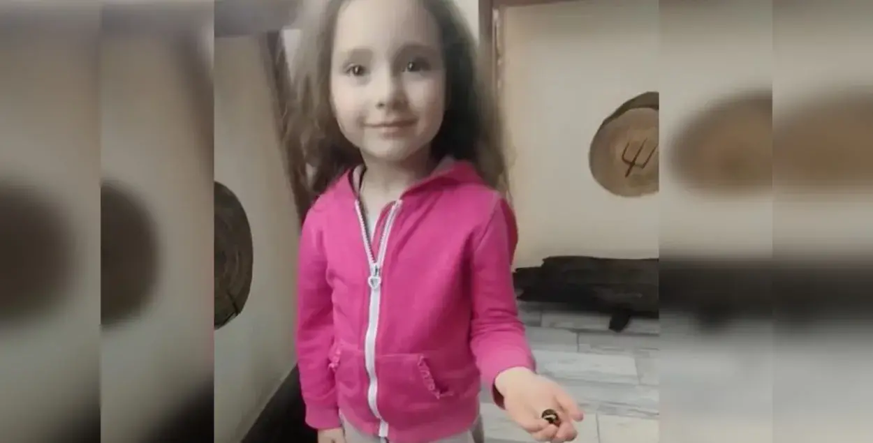 Дзяўчынка Ганна знайшла візантыйскую пацерку
