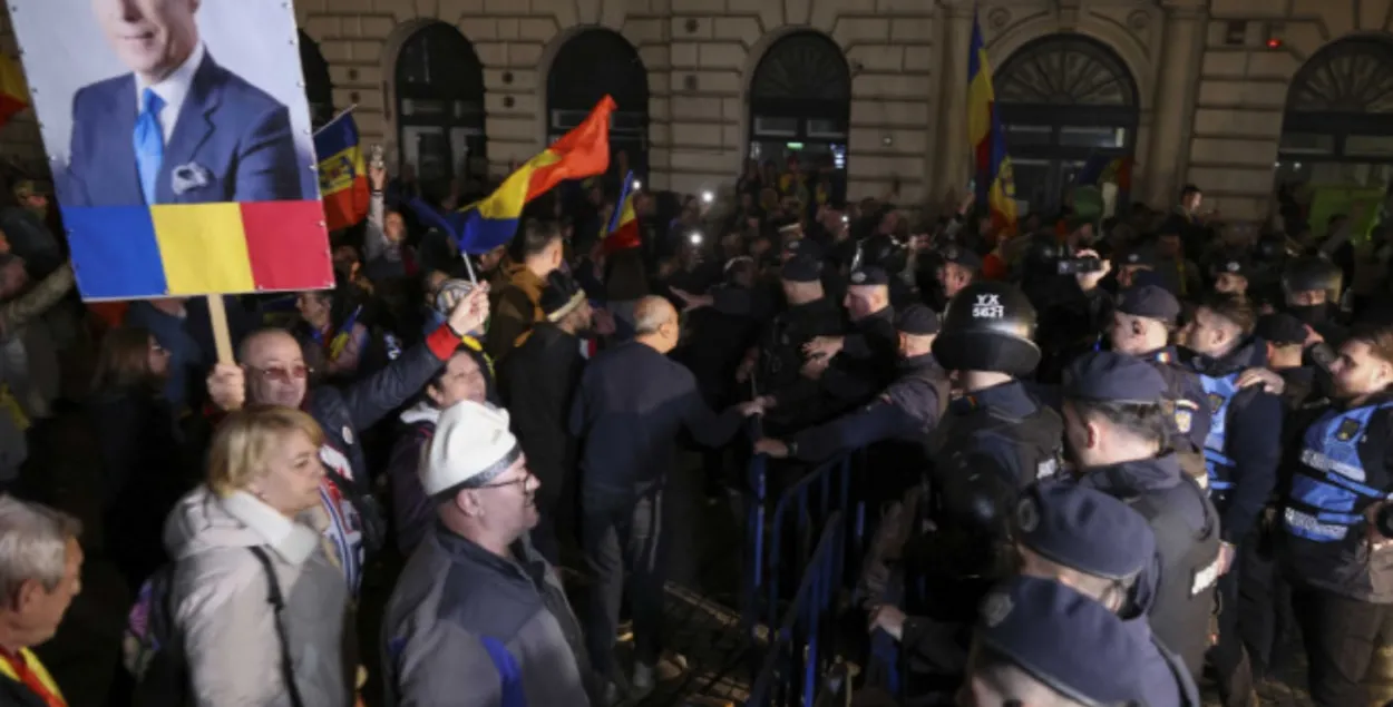 Прыхільнікі Джарджэску арганізавалі пратэст у Бухарэсце
