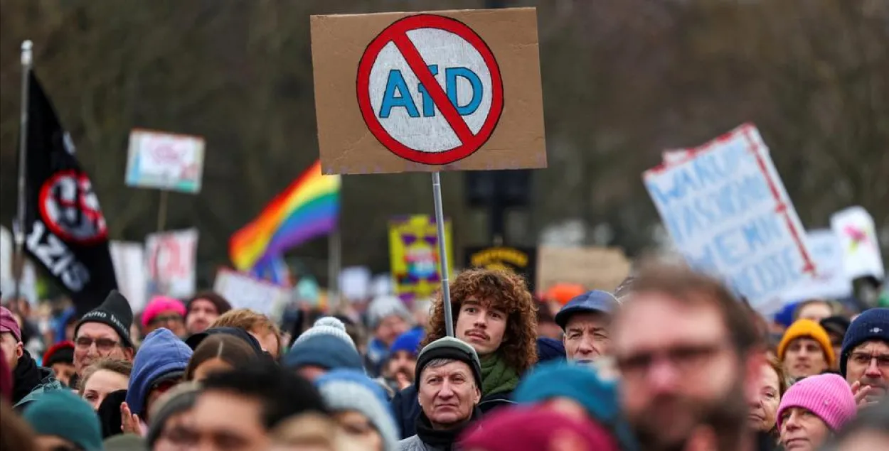 Протест против ультраправых в Германии
