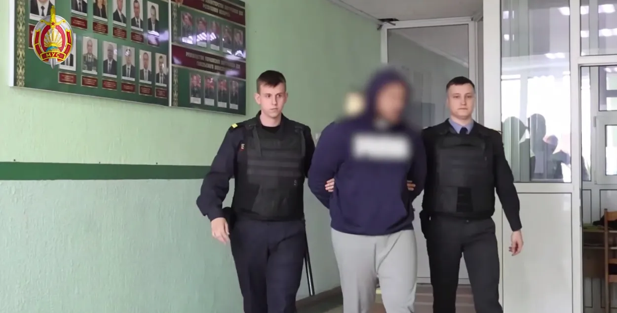 Затрыманы ўдзельнік бойкі
