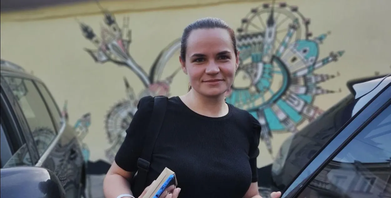 Светлана Тихановская летом 2020 года
