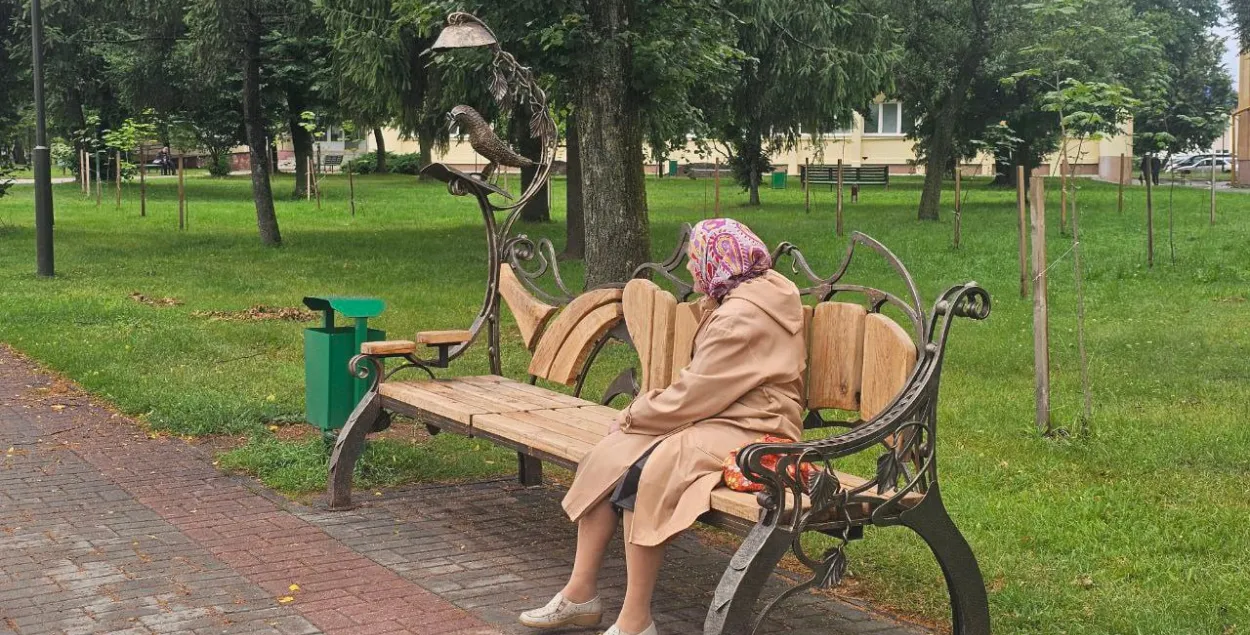 В Лиде поставили аллею арт-скамеек ко Дню белорусской письменности
