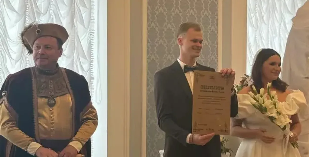 Вяселле ў Купалаўскім тэатры
