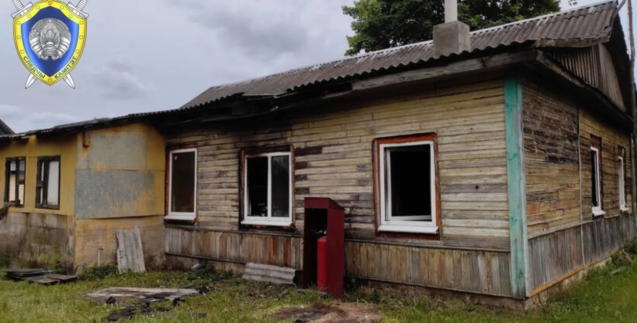 Вясковец спрабаваў спаліць сваю сям'ю
