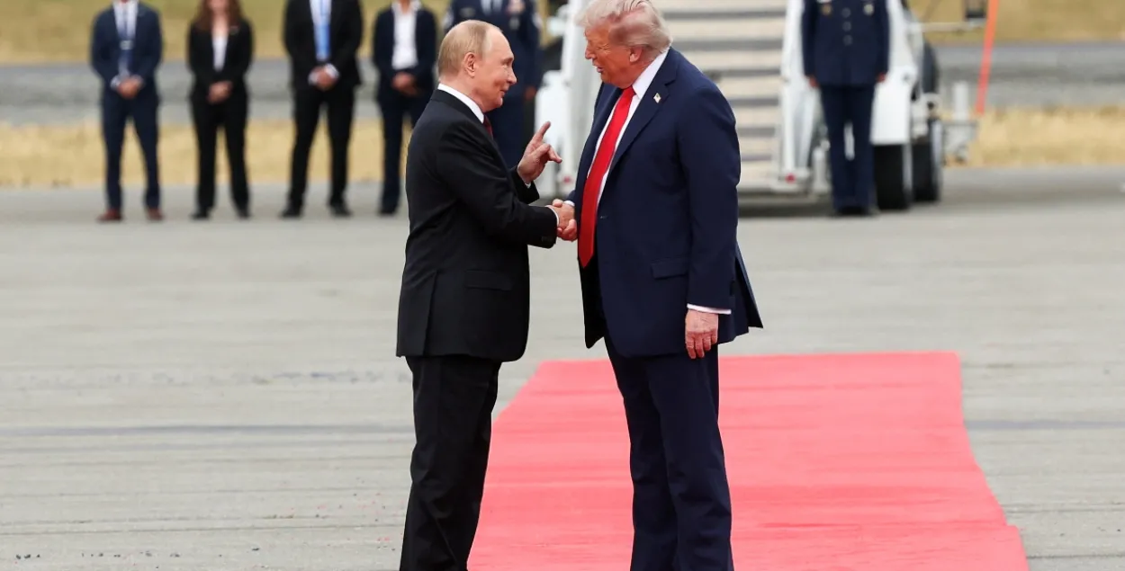 Владимир Путин и Дональд Трамп
