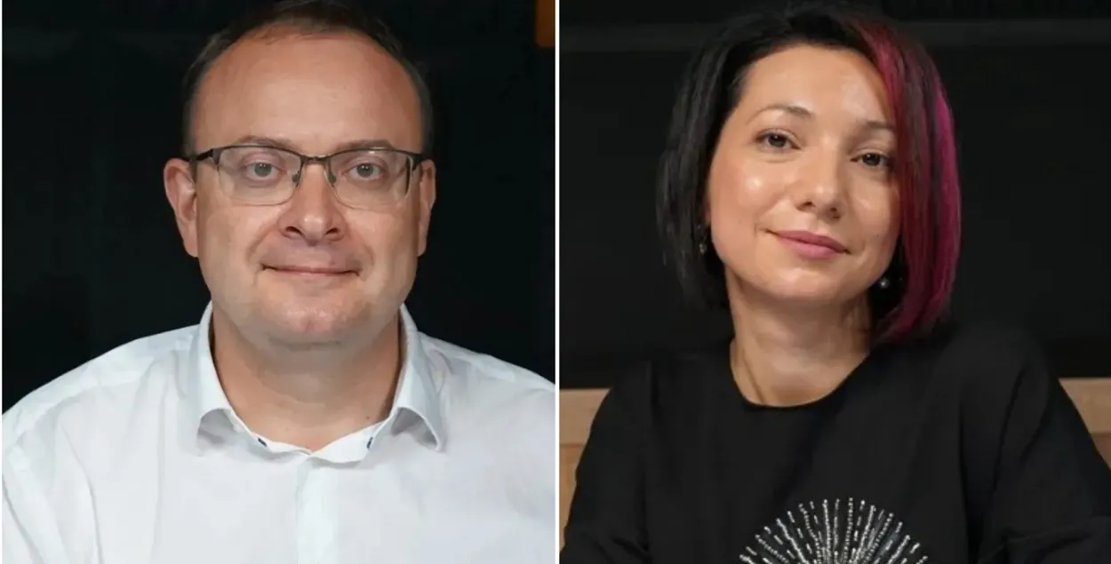 Юристы Алесь Михалевич и Екатерина Дейкало
