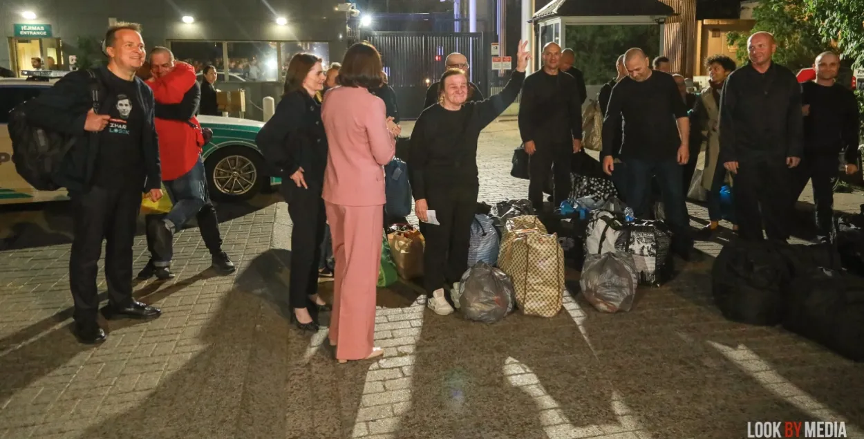 Политзаключённые после освобождения и депортации в Литву
