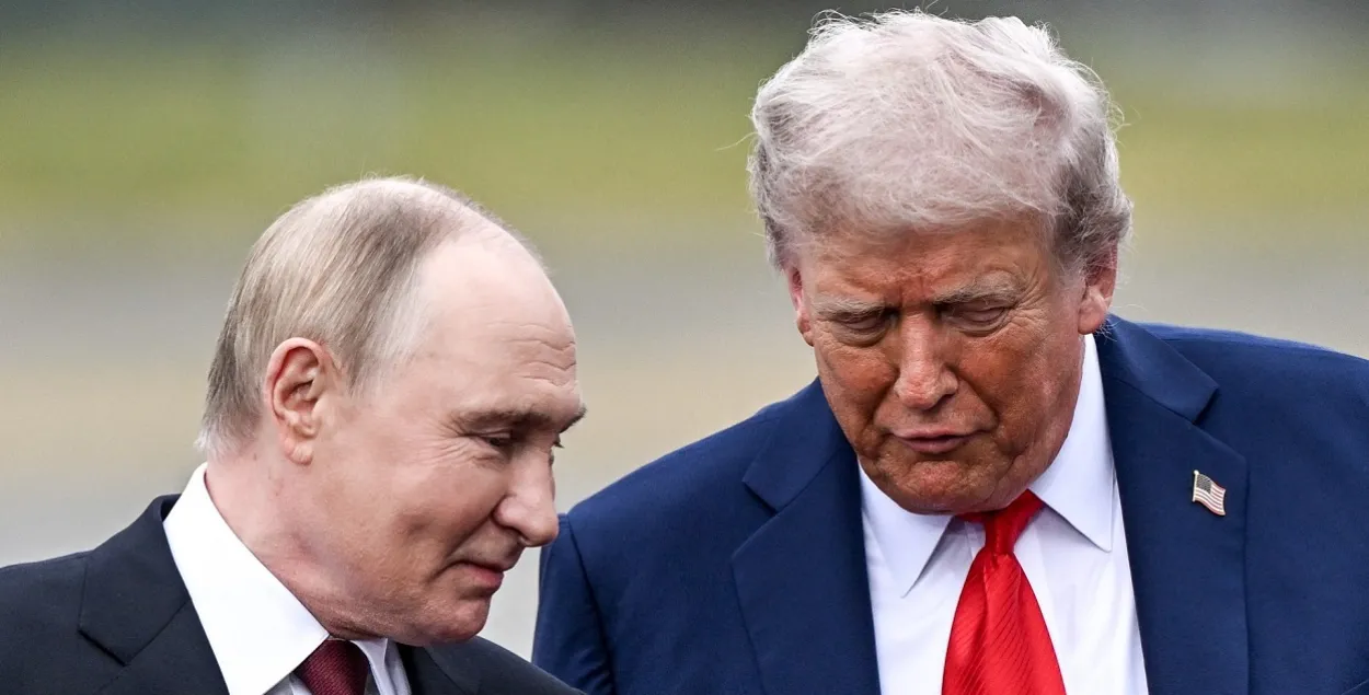 Владимир Путин и Дональд Трамп
