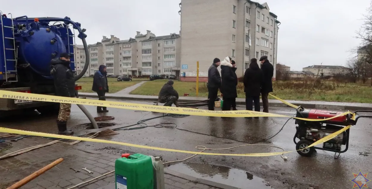 Аварыя ў Крычаве
