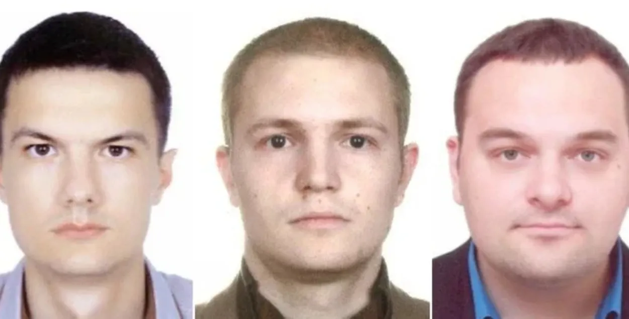 Осужденные таможенники Гуринович, Журомский, Новик
