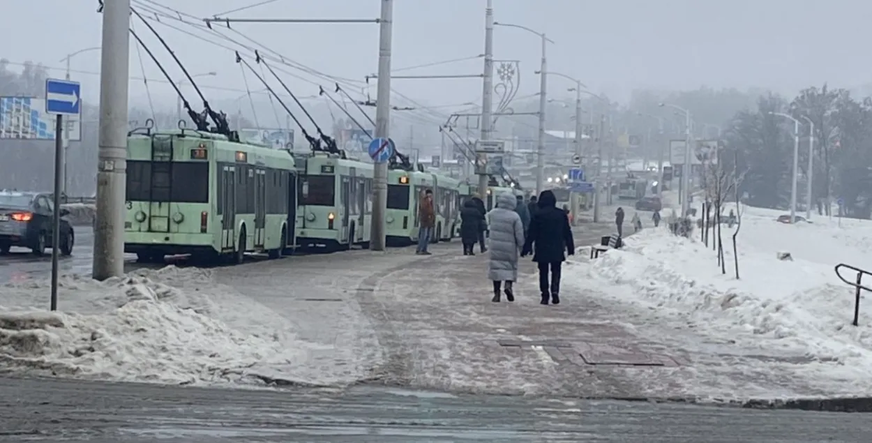 Троллейбусы в Минске
