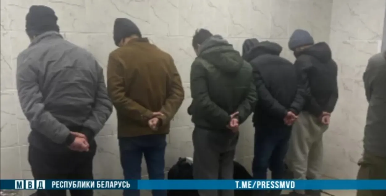 Затрыманне мігрантаў
