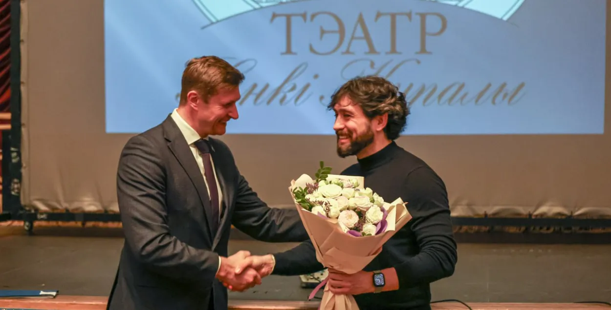 Руслан Чарнецкі і Дзмітрый Акімаў
