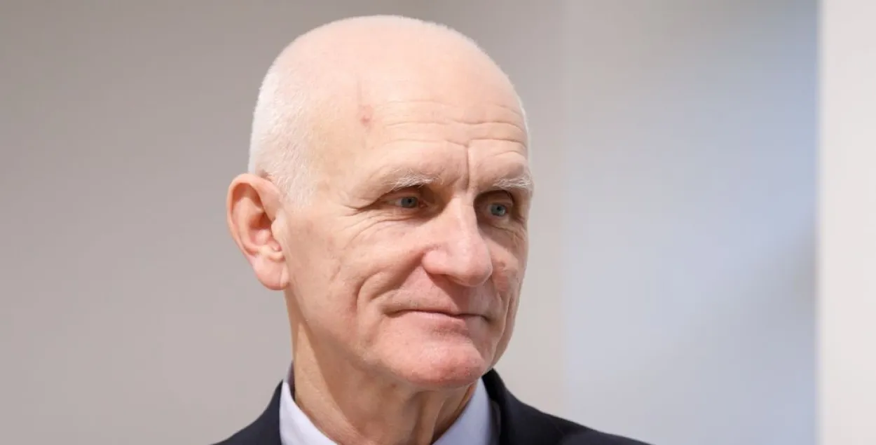 Нобелеўскі лаўрэат і заснавальнік праваабарончага цэнтра "Вясна" Алесь Бяляцкі
