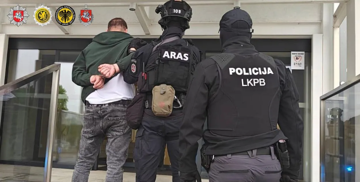 Затрыманні ў Літве
