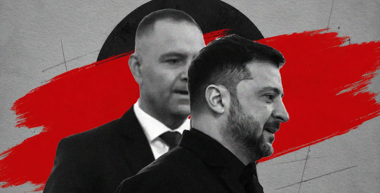 Караль Наўроцкі і Уладзімір Зяленскі

