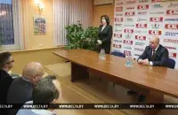 Наталья Кочанова и Дмитрий Жук. Фото: БЕЛТА​