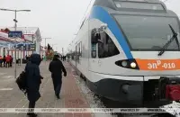 Перед отправлением электропоезда / БЕЛТА​