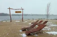 Зима в Беларуси пока не очень морозная / из архива Еврорадио​