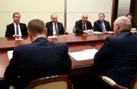 Belarusian and Russian delegations in Sochi on 7 December 2019&nbsp;/ Reuters