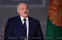 Лукашэнка падчас інтэрв'ю Салаўёву / прэс-служба Лукашэнкі