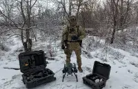 Дроны помогают украинским военным на фронте / https://www.facebook.com/mykhailofedorov.com.ua/

