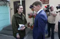 Sofia Sapega after her release from the Homiel colony / BELTA
