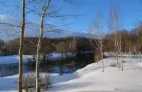 Зима вернулась в Минск
